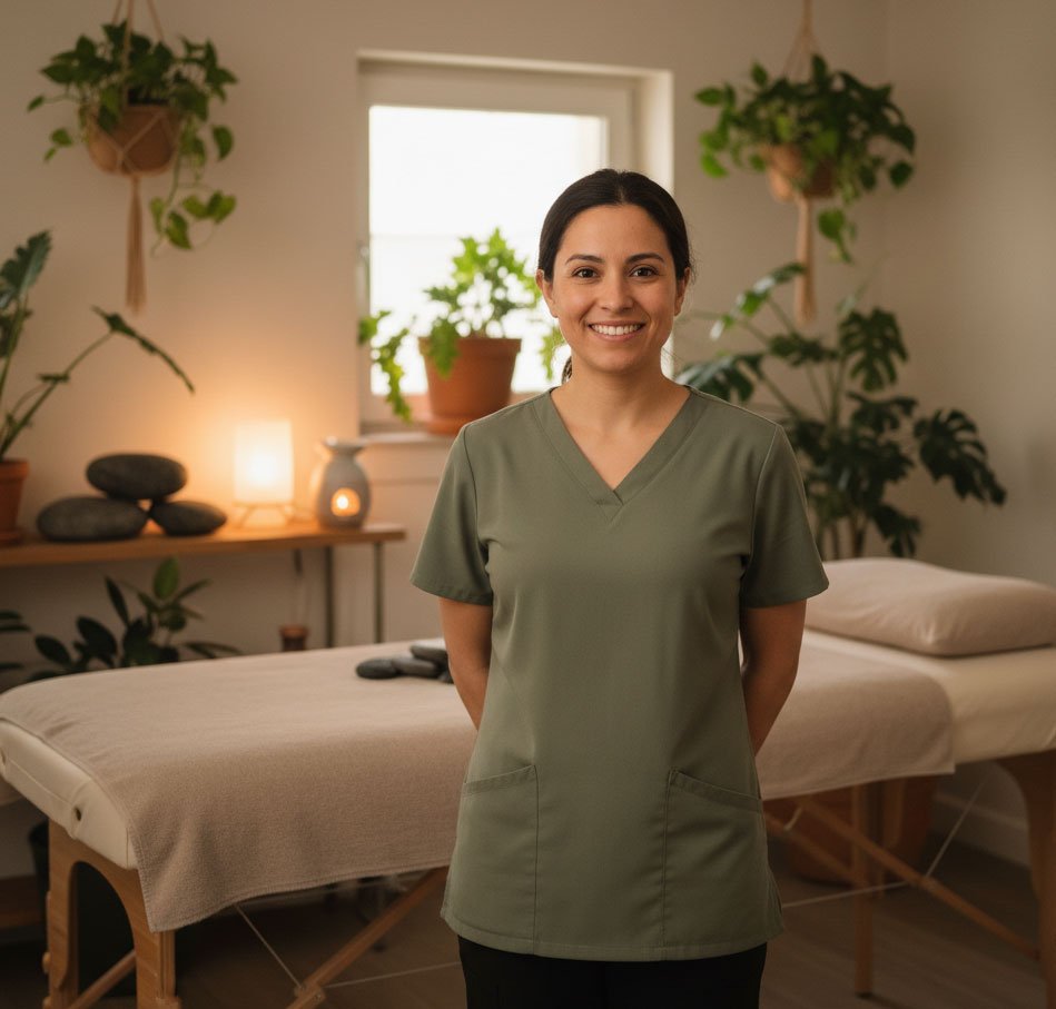 Licensed massage therapist at Serenity Path Massage & Bodywork in Topeka, Kansas